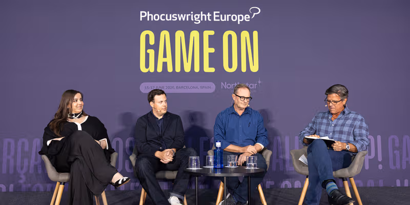 Travel startup funding panel at Phocuswright Europe 2026